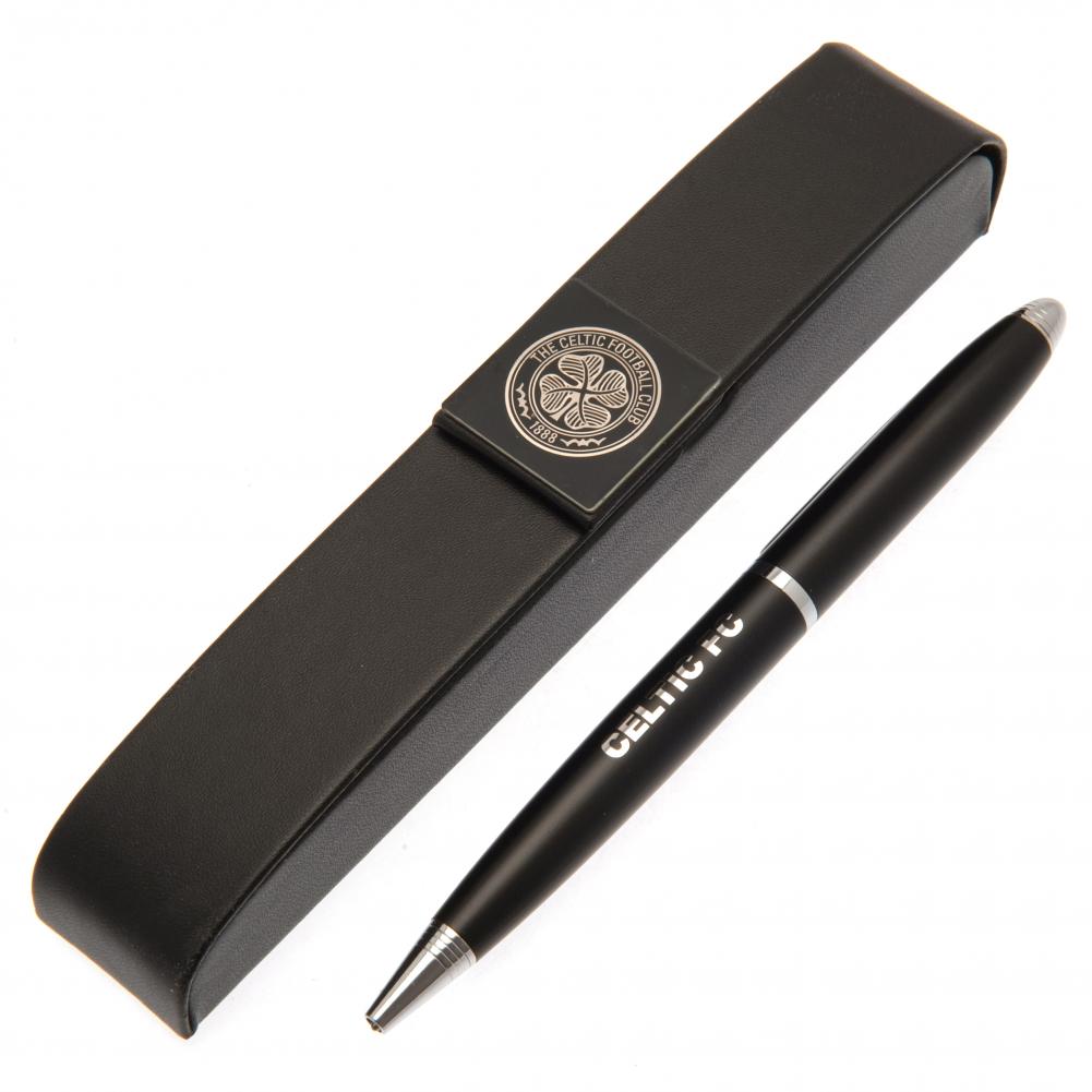 Celtic FC Pen & Case Set - Officially licensed merchandise.