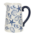 17cm Seashell Ceramic Flower Jug-Tableware