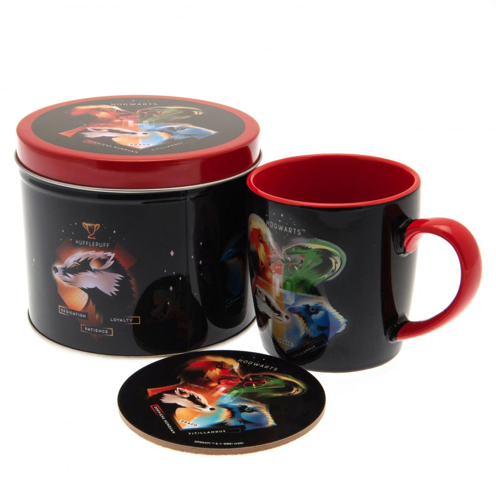 Harry Potter Mug & Coaster Gift Tin - Officially licensed merchandise.