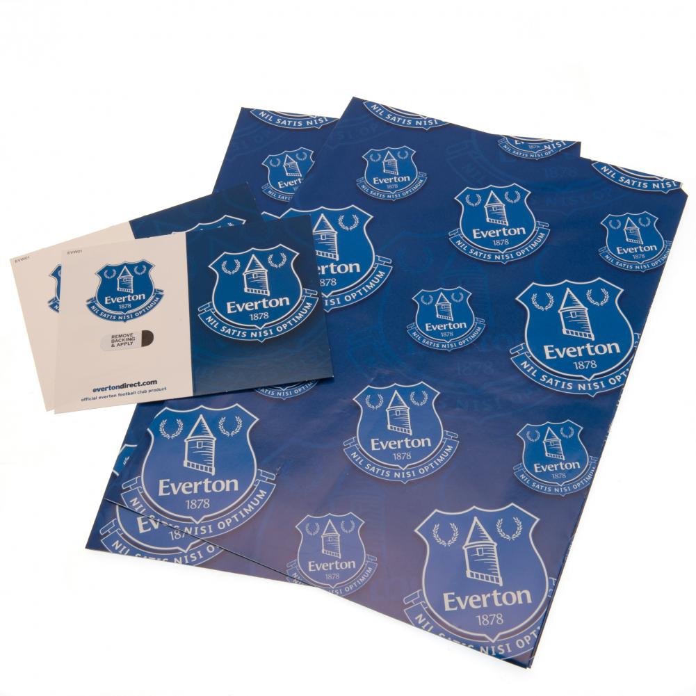 Everton FC Gift Wrap - Officially licensed merchandise.