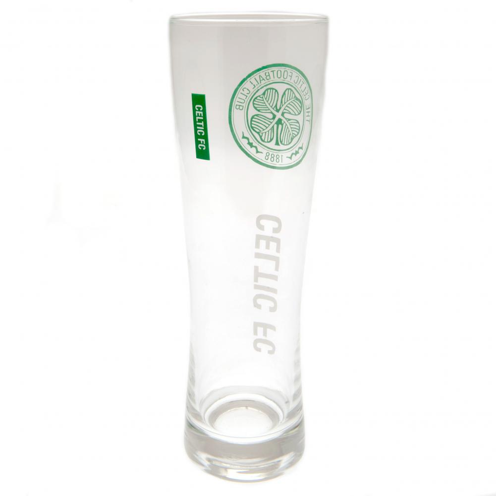 Celtic FC Tall Beer Glass - Officially licensed merchandise.