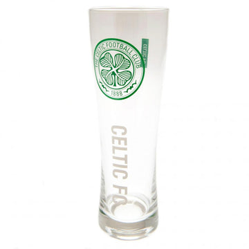 Celtic FC Tall Beer Glass - Officially licensed merchandise.