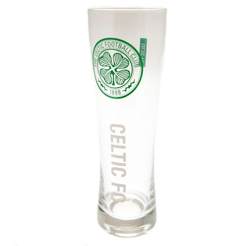 Celtic FC Tall Beer Glass - Officially licensed merchandise.