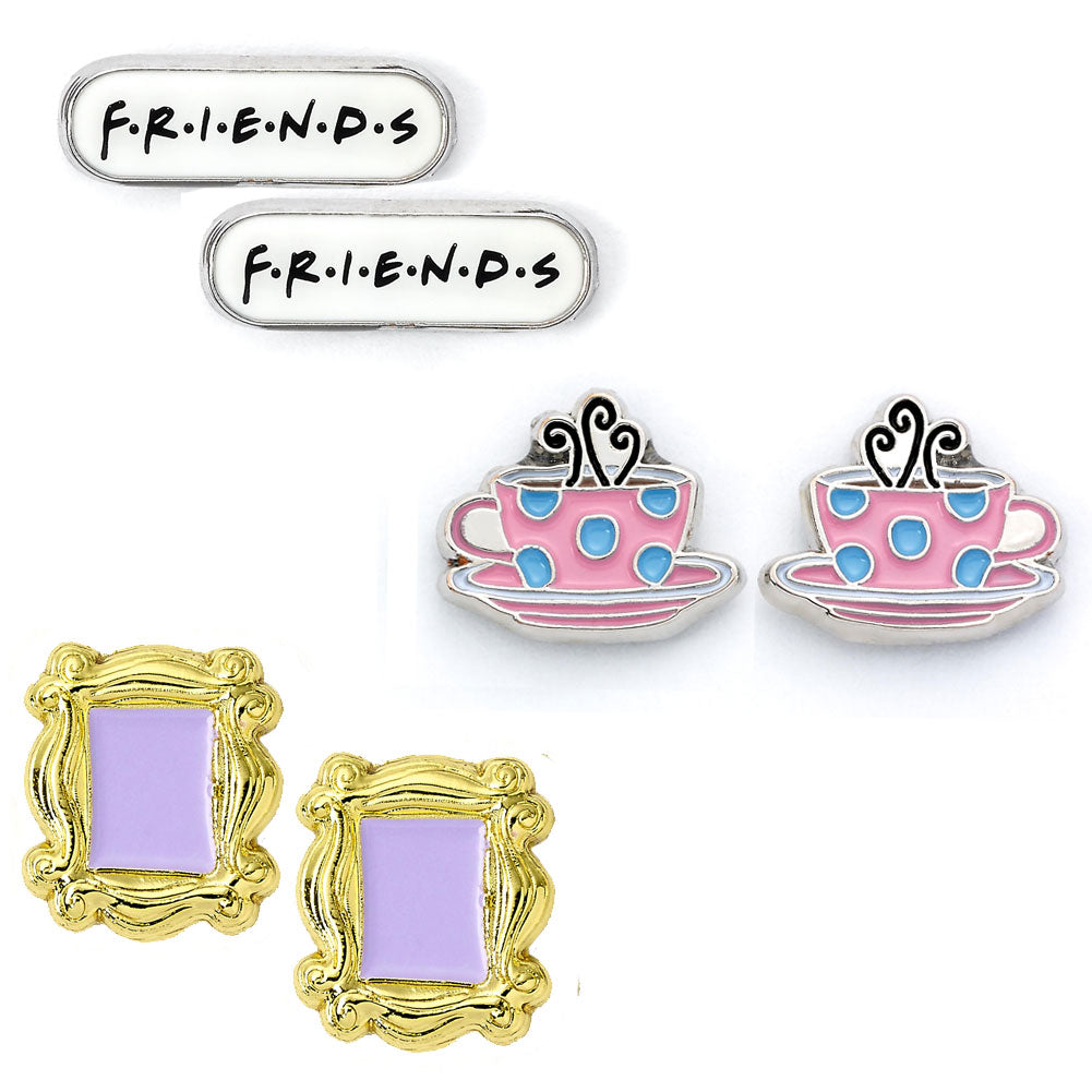 Friends Stud Earring Set - Officially licensed merchandise.