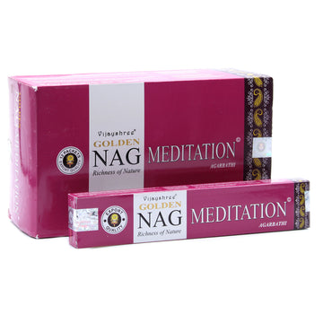15g Golden Nag - Meditation Incense