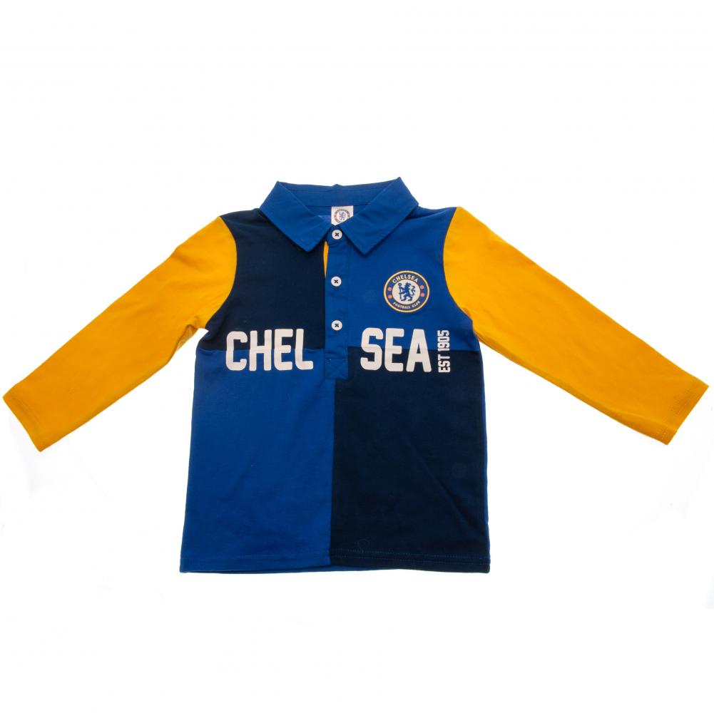 Chelsea FC Rugby Jersey 3/4 yrs - Officially licensed merchandise.