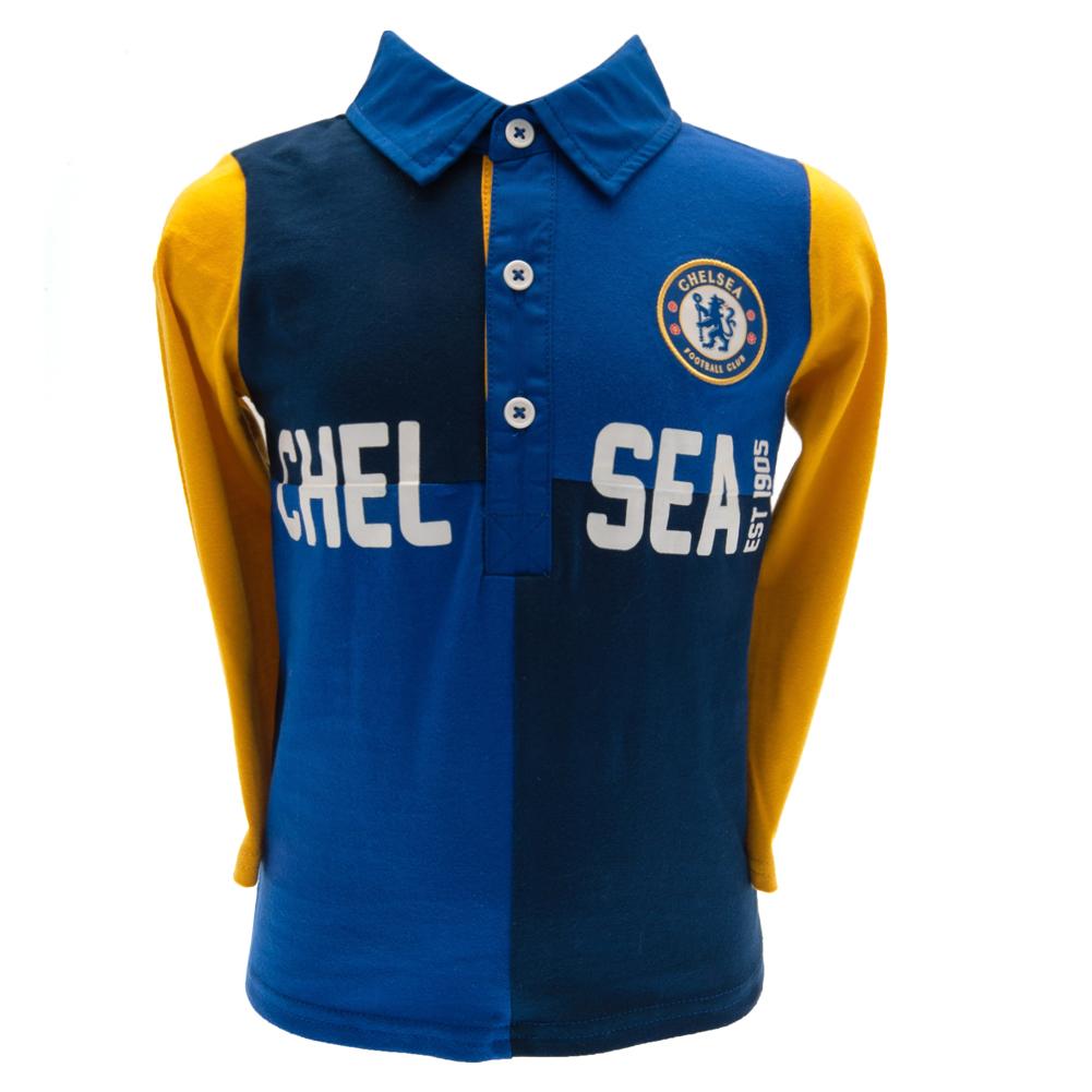 Chelsea FC Rugby Jersey 3/4 yrs - Officially licensed merchandise.