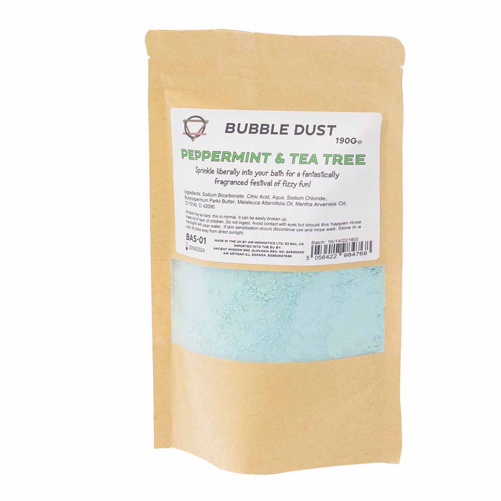 Peppermint & Tea Tree Bath Dust 190g