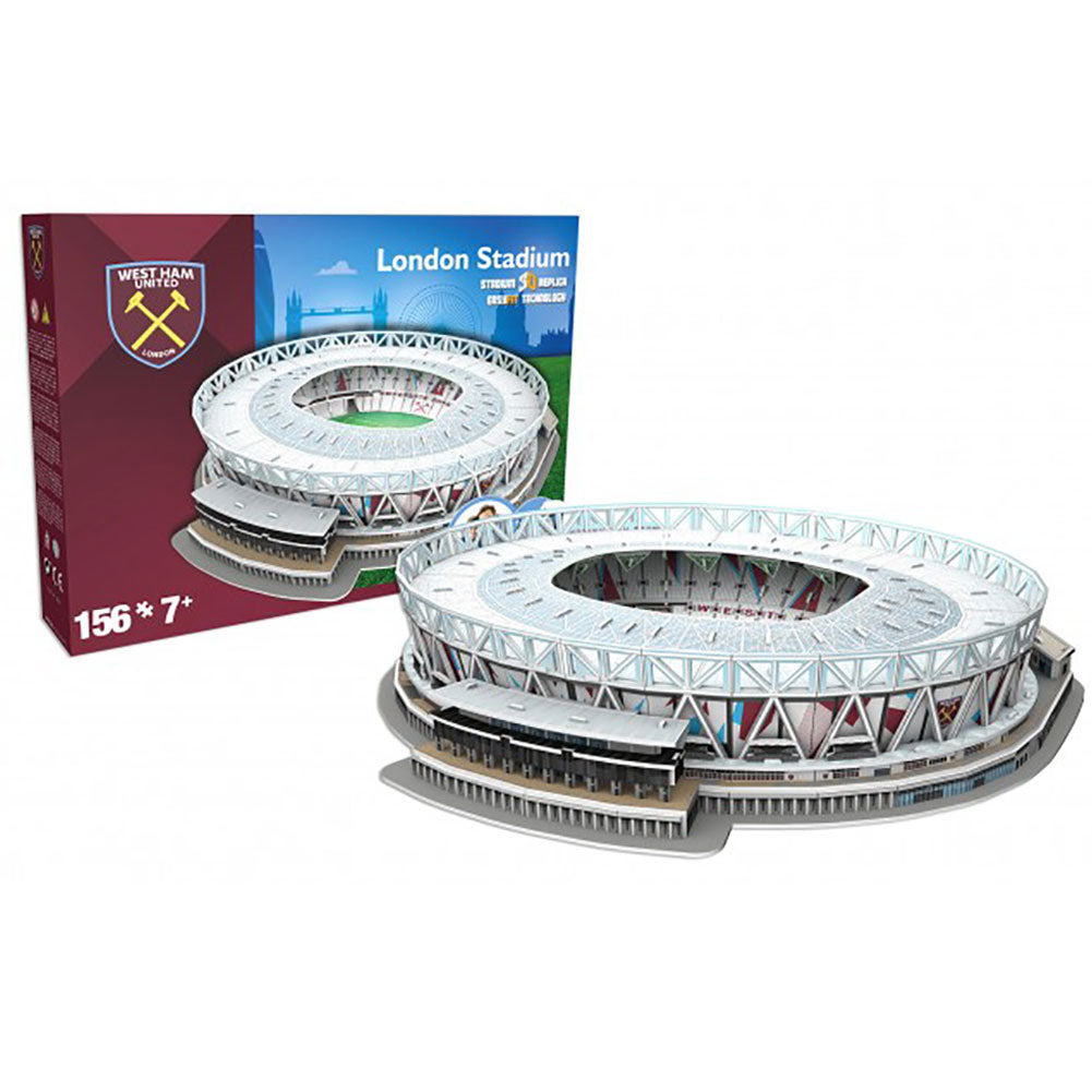 West Ham United FC 3D Stadium Puzzle - Toys & Games