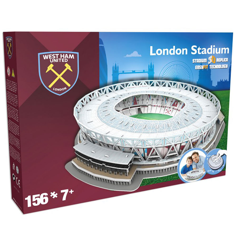 West Ham United FC 3D Stadium Puzzle - Toys & Games