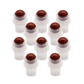 Gemstone Roller Tip for 5ml Bottle - Red Jasper