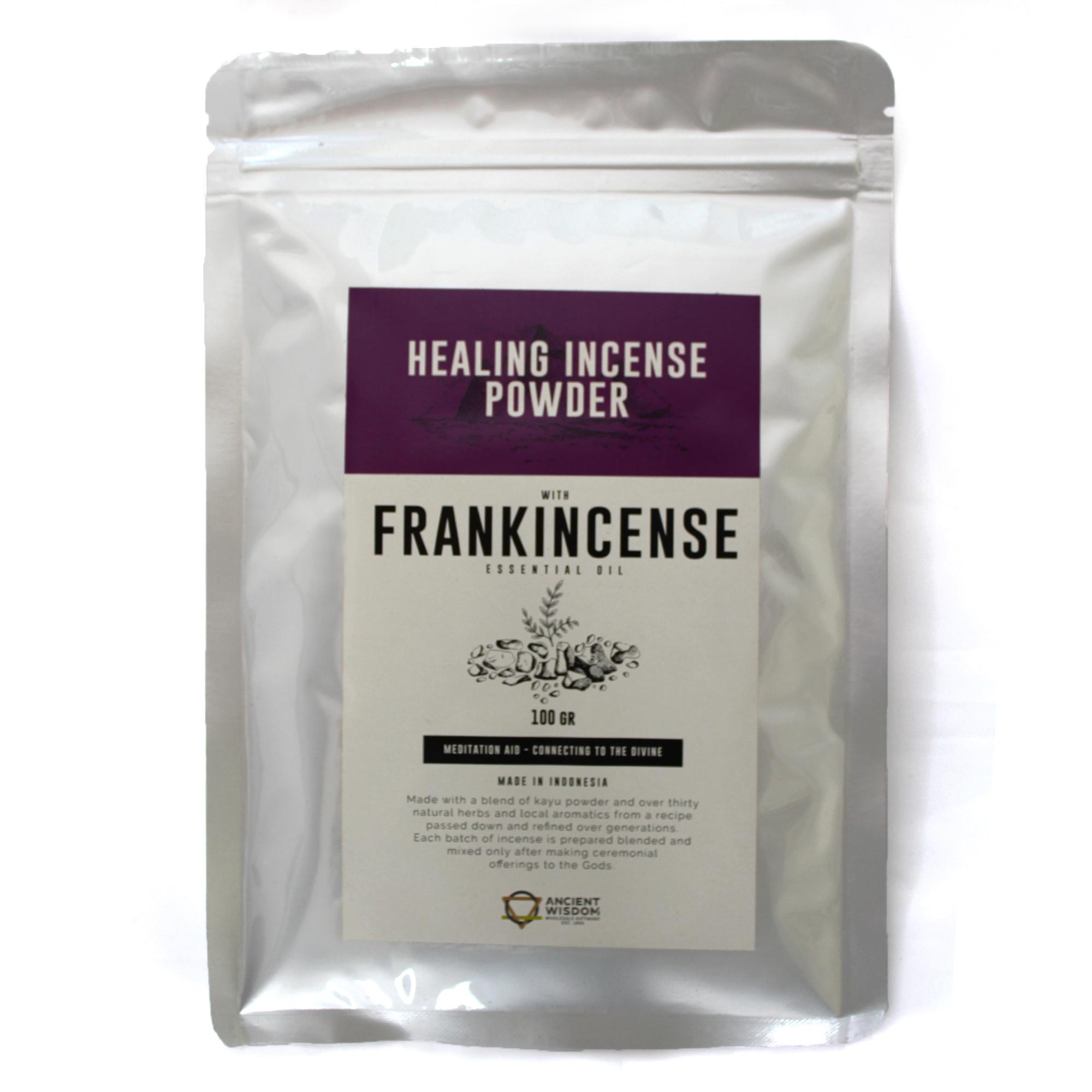 Healing Incense Powder - Frankincense 100gm