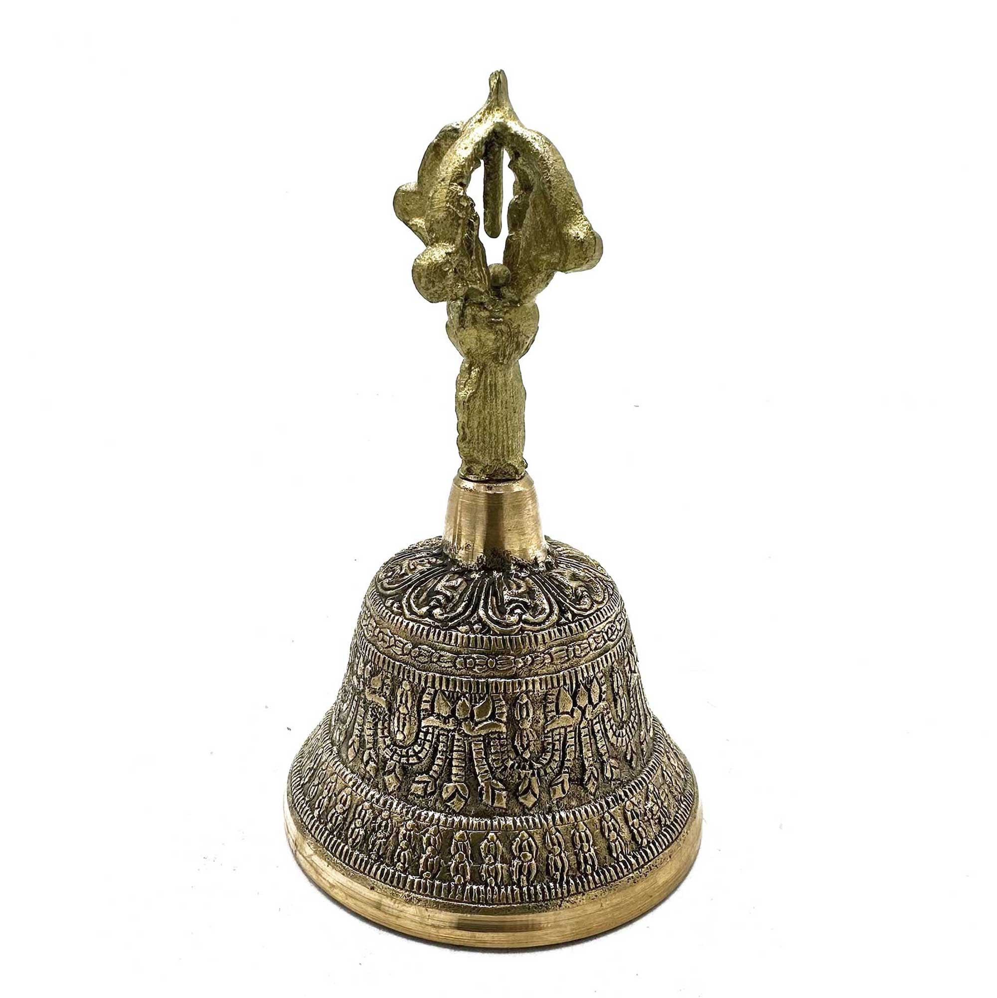Large Tibetan Tingsha Bell - 7.5x13cm