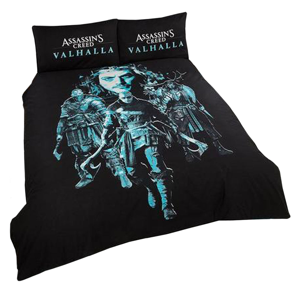 Assassin's Creed Valhalla Double Duvet Set - Officially licensed merchandise.