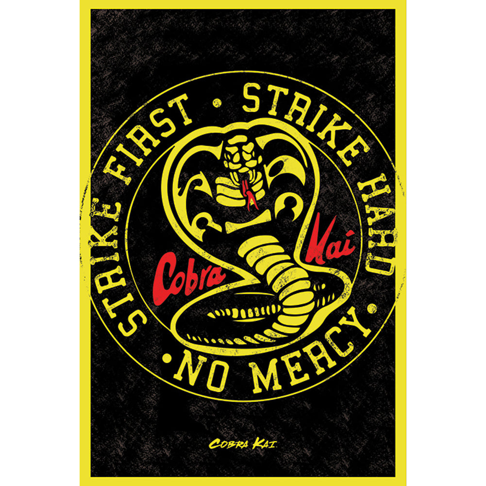 Cobra Kai Poster Emblem 224 - Officially licensed merchandise.