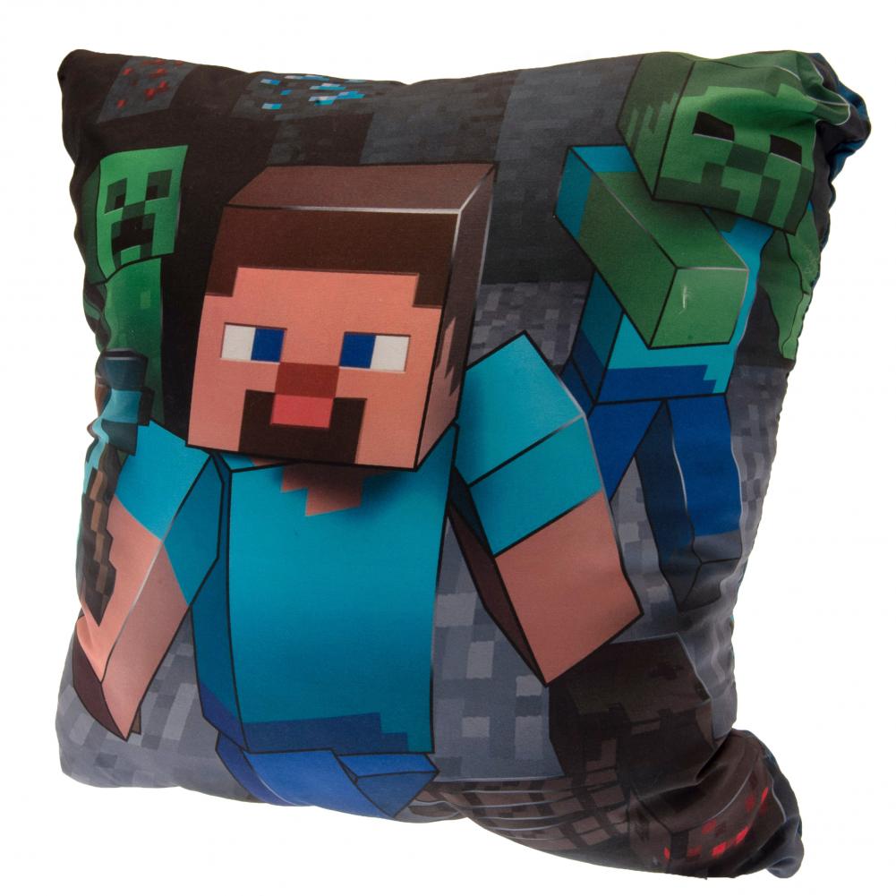 Minecraft Cushion - Officially licensed merchandise.