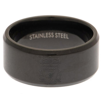 Liverpool FC Large Black IP Ring