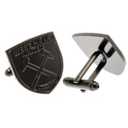 West Ham United FC Black IP Cufflinks - Officially licensed merchandise.