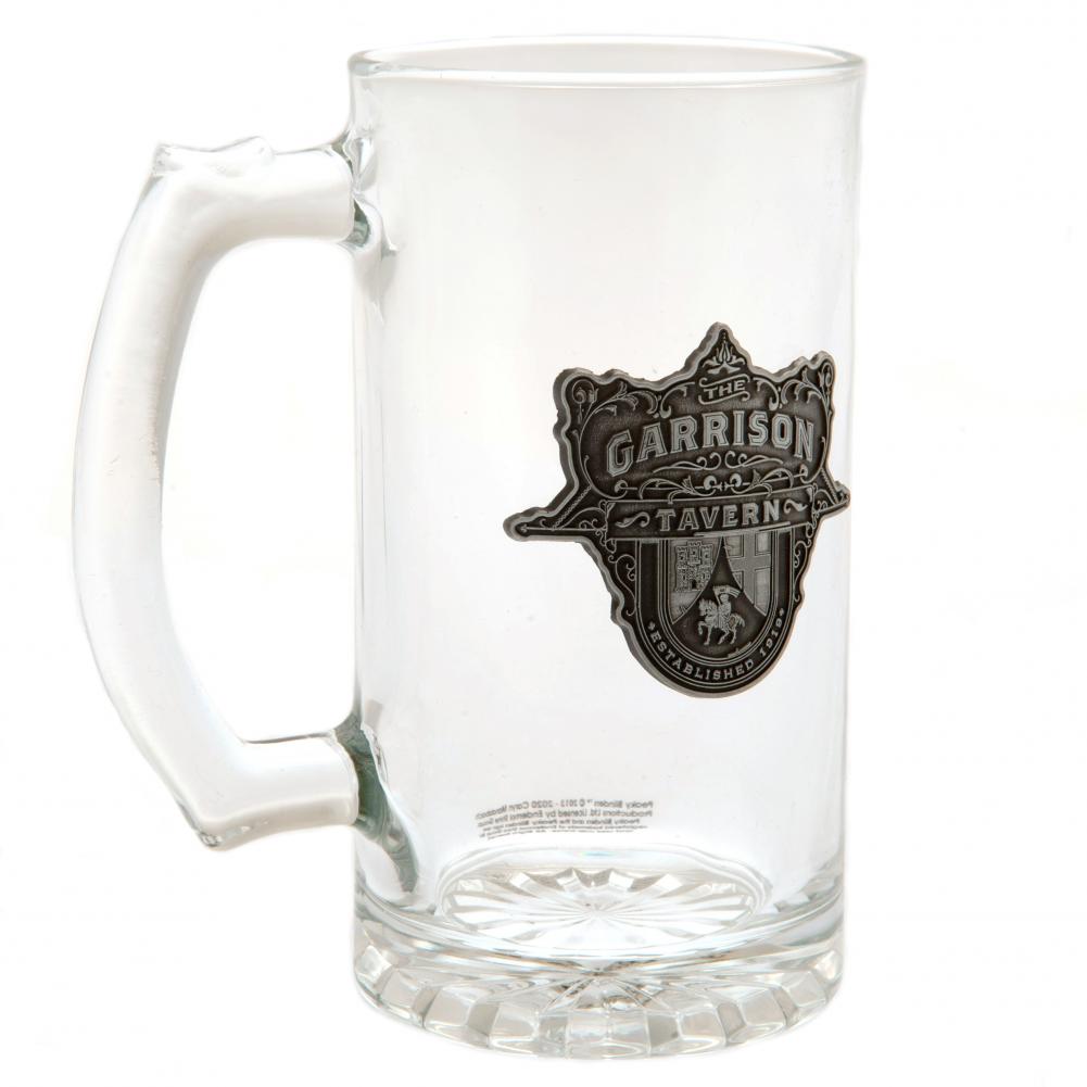 Peaky Blinders Glass Tankard Garrison Tavern - Officially licensed merchandise.