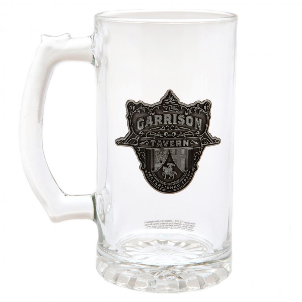 Peaky Blinders Glass Tankard Garrison Tavern - Officially licensed merchandise.