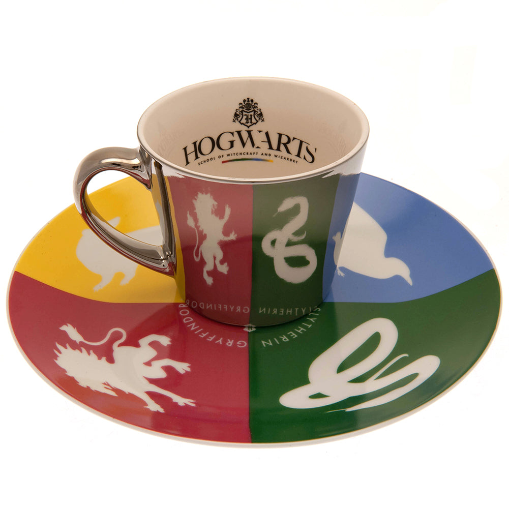Harry Potter Mirror Mug & Plate Set - Officially licensed merchandise.