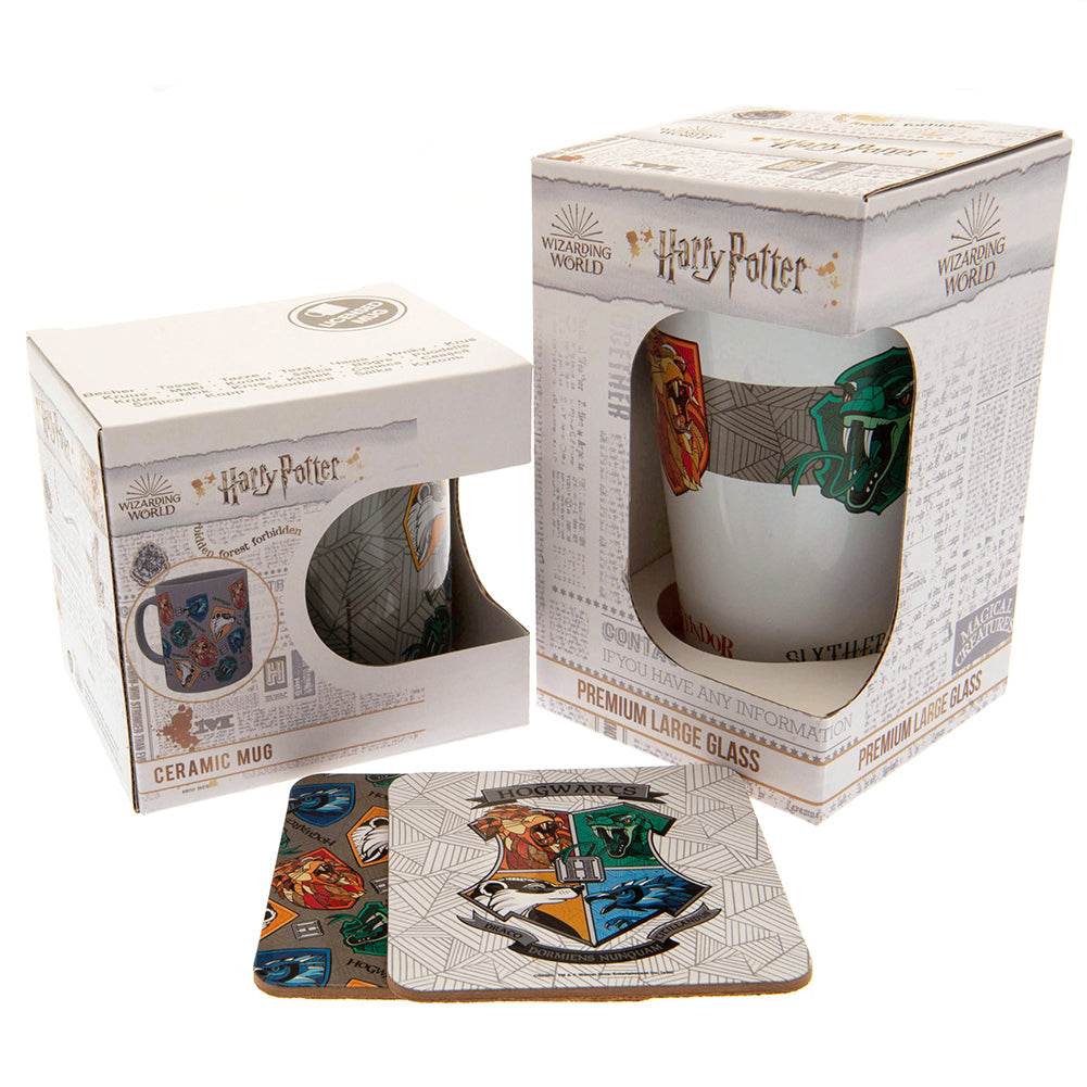 Harry Potter Gift Set Magical Glass - Officially licensed merchandise.