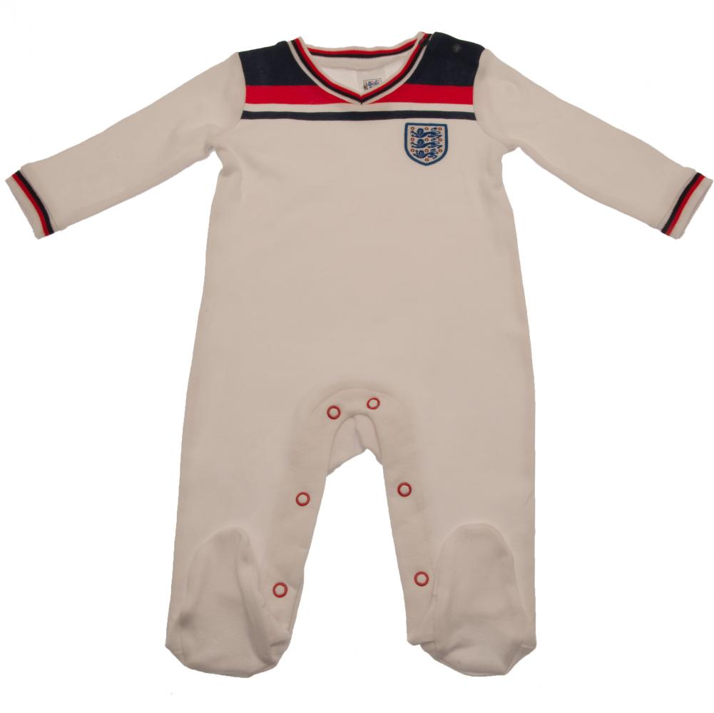 England FA Sleepsuit World Cup 82 12-18 Mths - Officially licensed merchandise.
