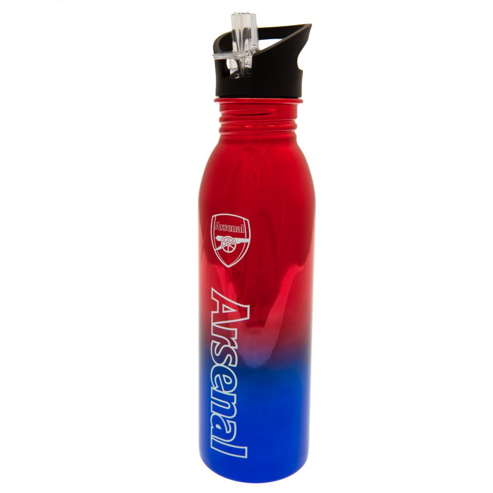 Arsenal FC UV Metallic Drinks Bottle - Officially licensed merchandise.
