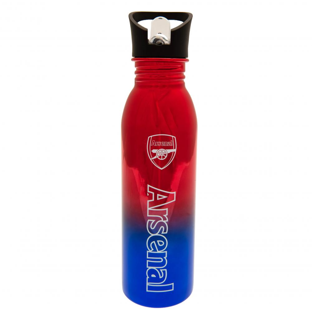 Arsenal FC UV Metallic Drinks Bottle - Officially licensed merchandise.