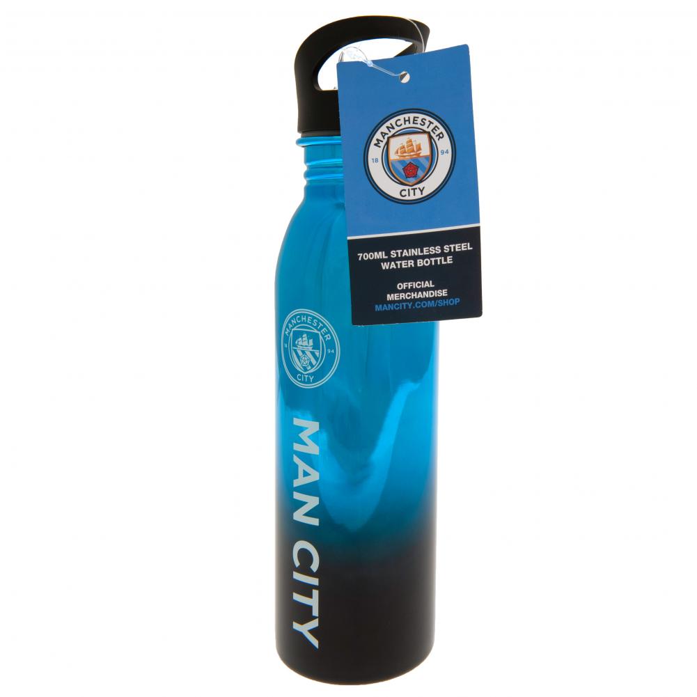 Manchester City FC UV Metallic Drinks Bottle - Bottles