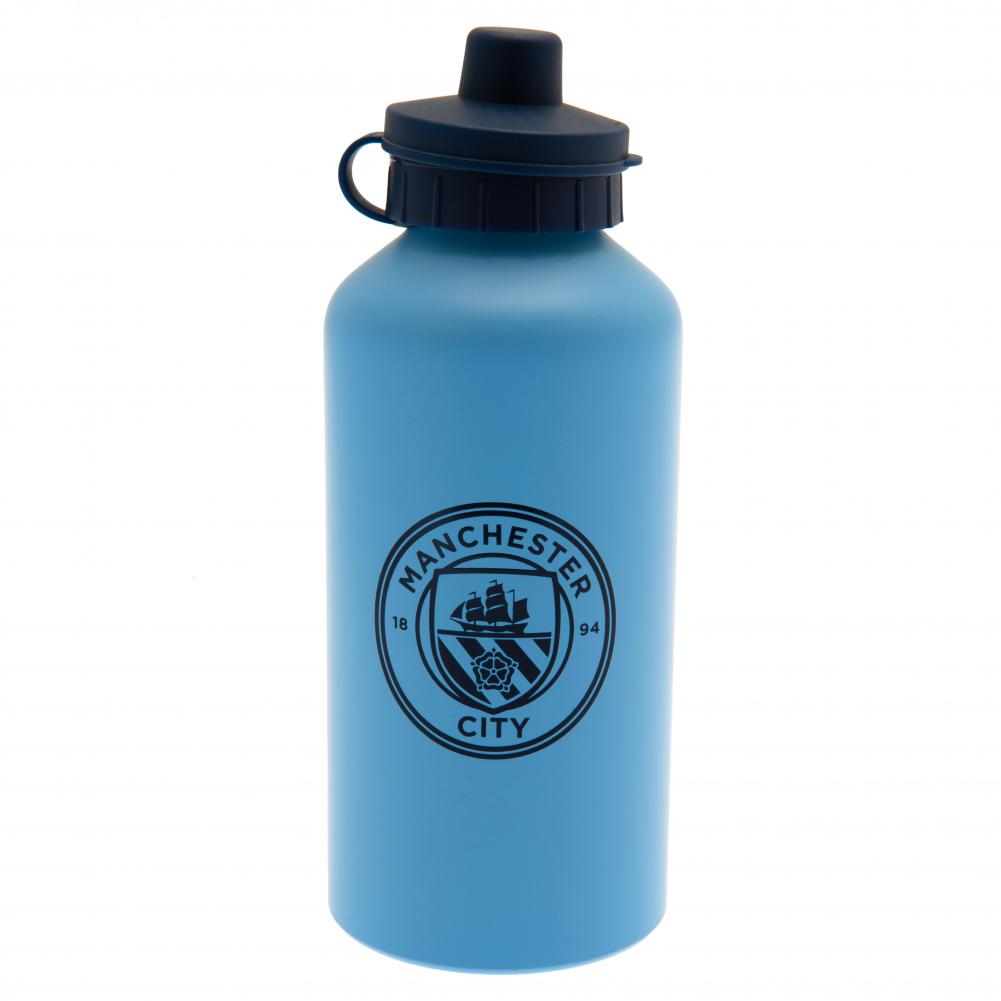 Manchester City FC Aluminium Drinks Bottle MT - Officially licensed merchandise.