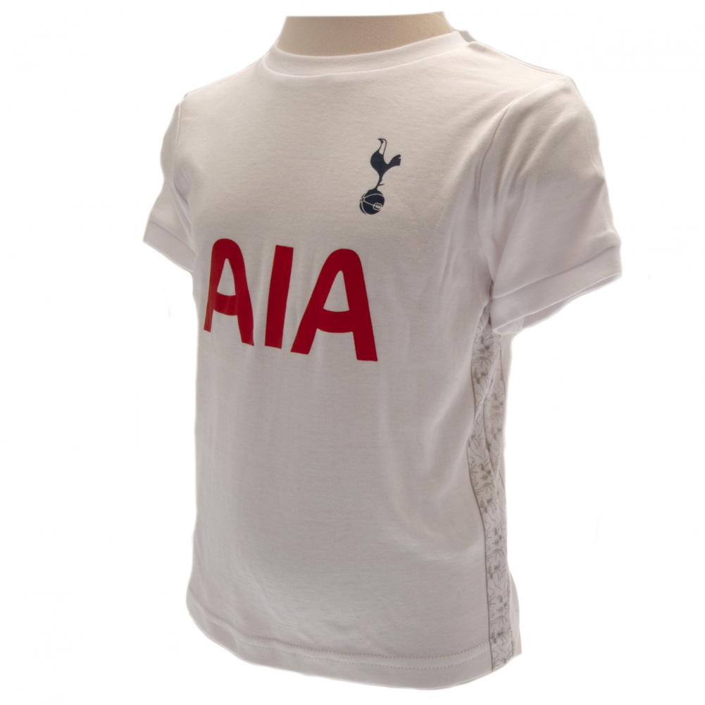 Tottenham Hotspur FC Shirt & Short Set 6-9 Mths MT - Officially licensed merchandise.