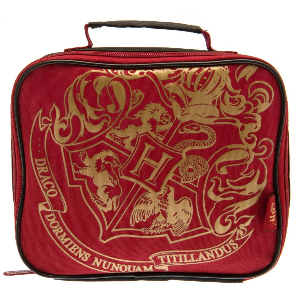 Harry Potter Lunch Bag Gold Crest RD - Officially licensed merchandise.