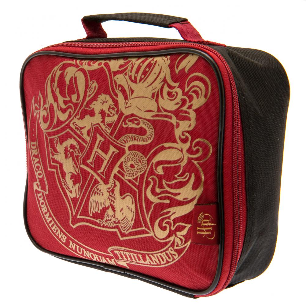 Harry Potter Lunch Bag Gold Crest RD - Officially licensed merchandise.