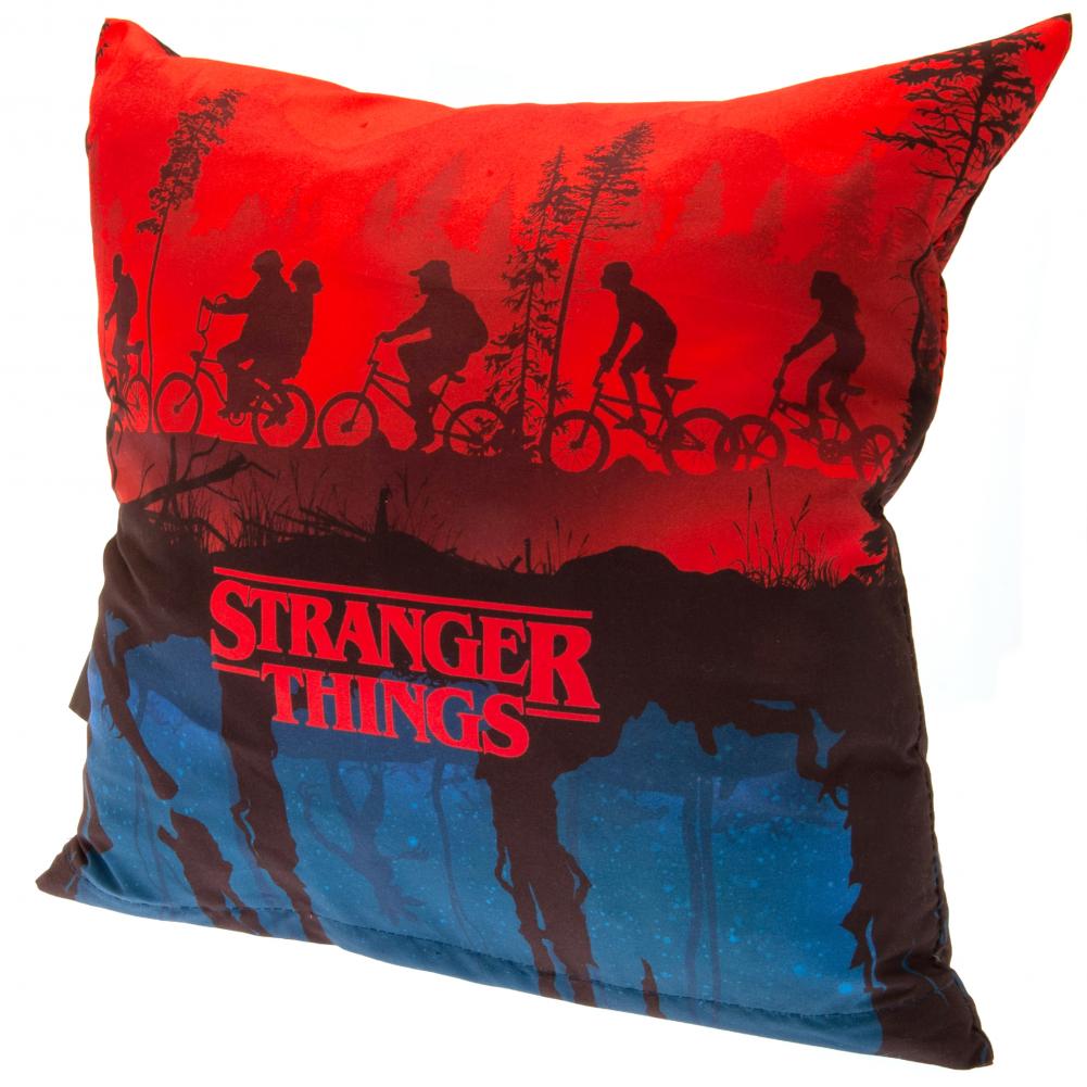 Stranger Things Cushion Upside Down - Officially licensed merchandise.
