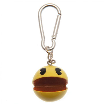 Pac-Man 3D Polyresin Keyring - Officially licensed merchandise.