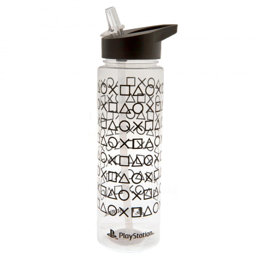 PlayStation Plastic Drinks Bottle - Officially licensed merchandise.