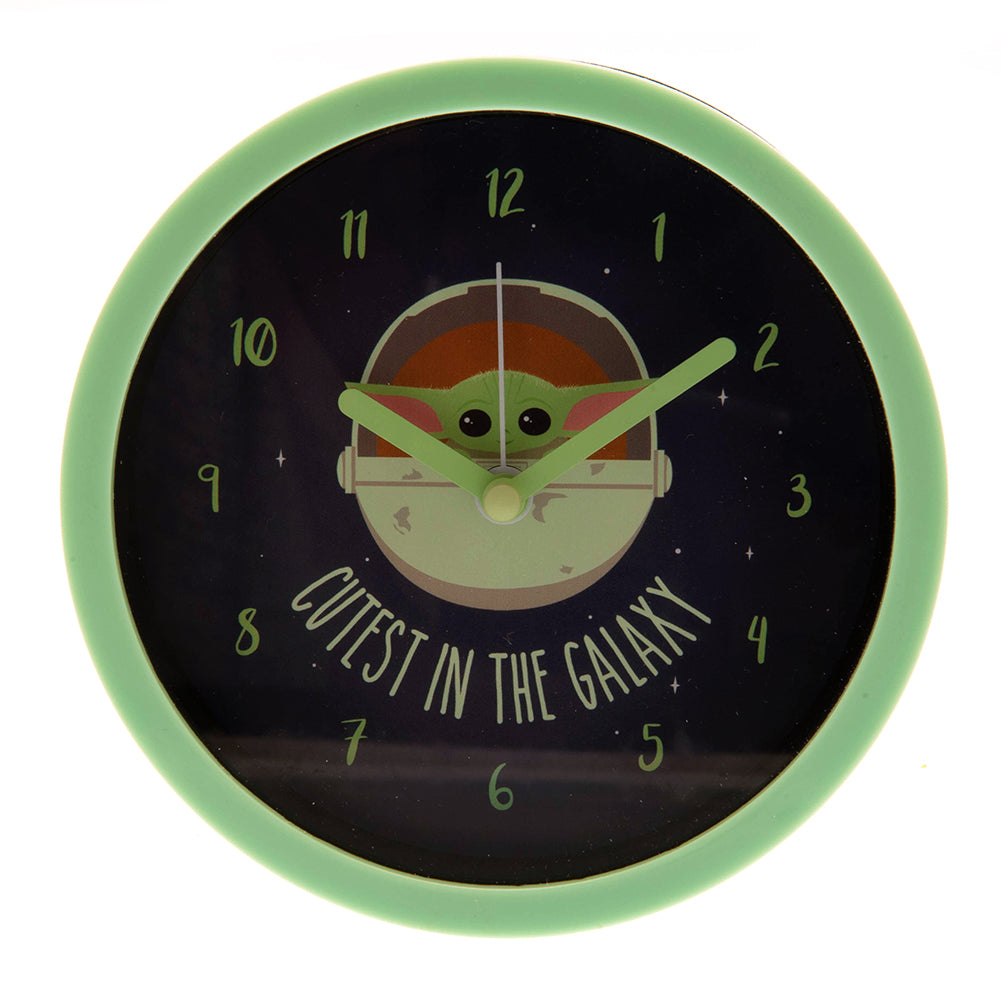 Star Wars: The Mandalorian Desktop Clock - Officially licensed merchandise.