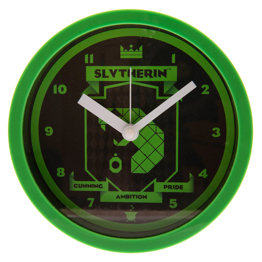 Harry Potter Desktop Clock Slytherin - Officially licensed merchandise.