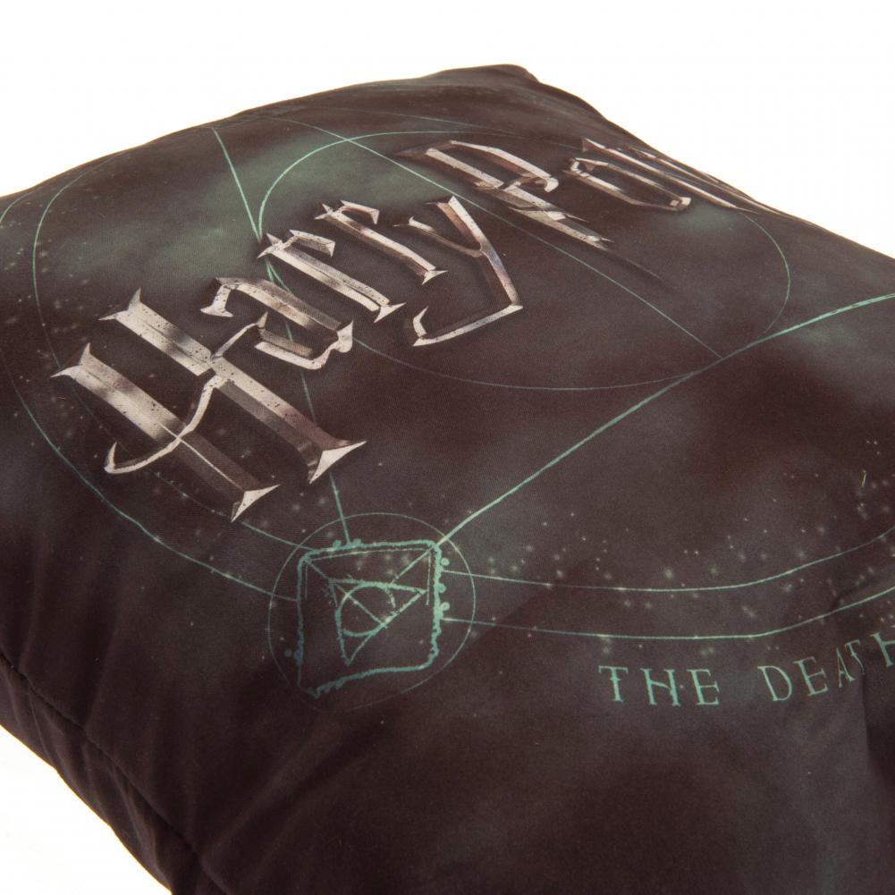 Harry Potter Cushion Deathly Hallows - Officially licensed merchandise.