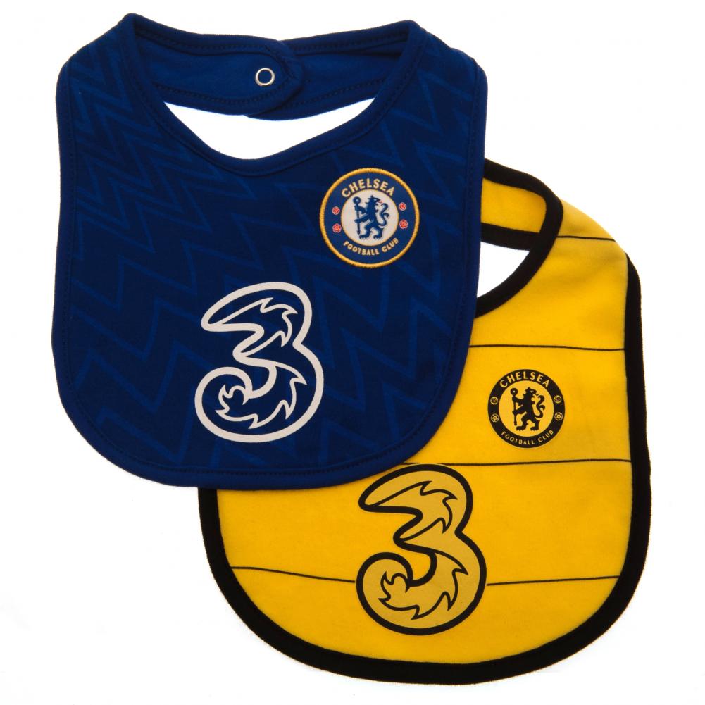 Chelsea FC 2 Pack Bibs BY - Officially licensed merchandise.