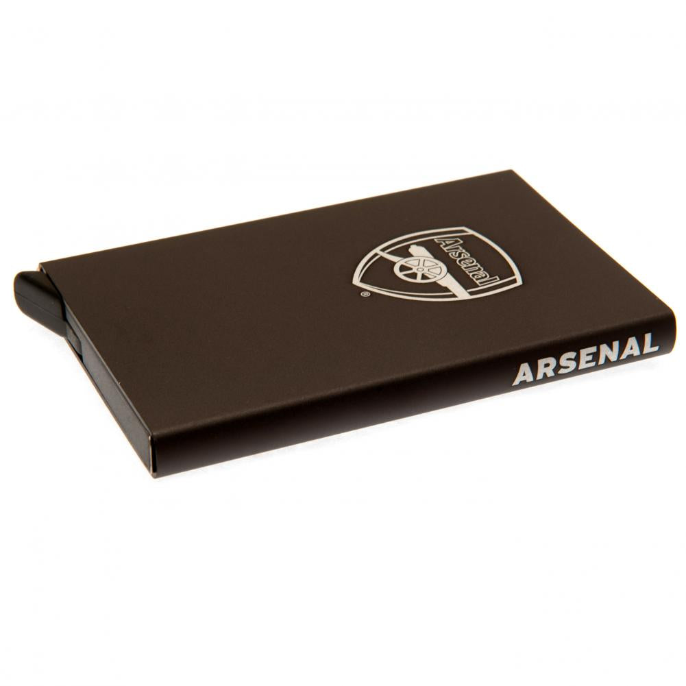 Arsenal FC rfid Aluminium Card Case - Officially licensed merchandise.