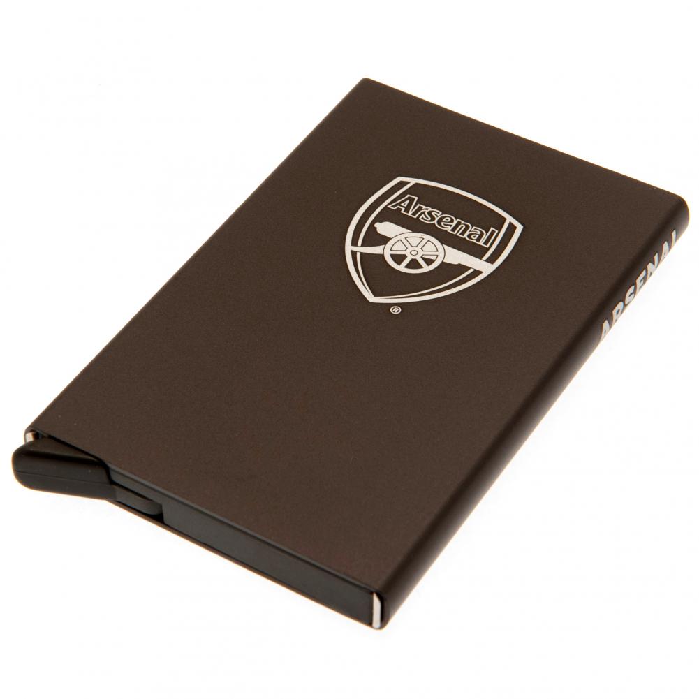 Arsenal FC rfid Aluminium Card Case - Officially licensed merchandise.