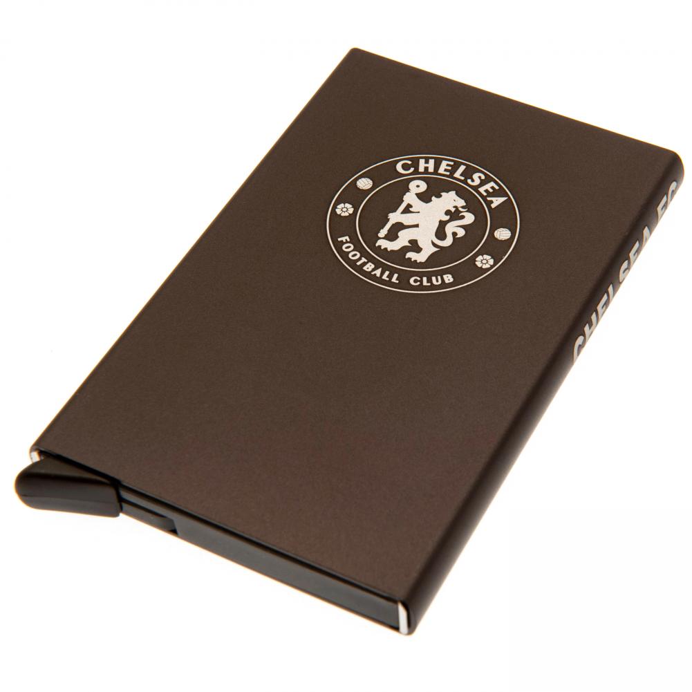 Chelsea FC rfid Aluminium Card Case - Officially licensed merchandise.