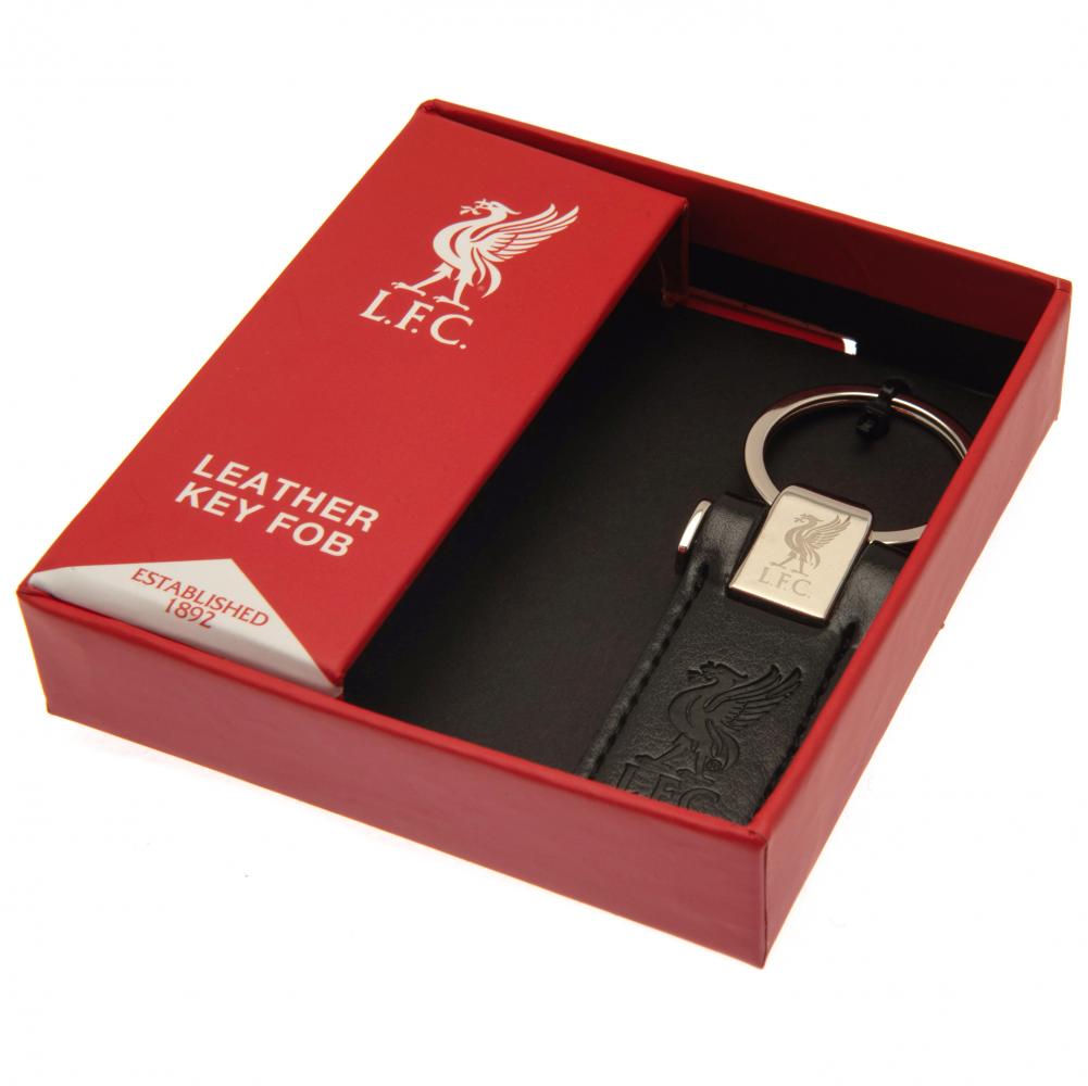 Liverpool FC Leather Key Fob - Keyrings & Pens