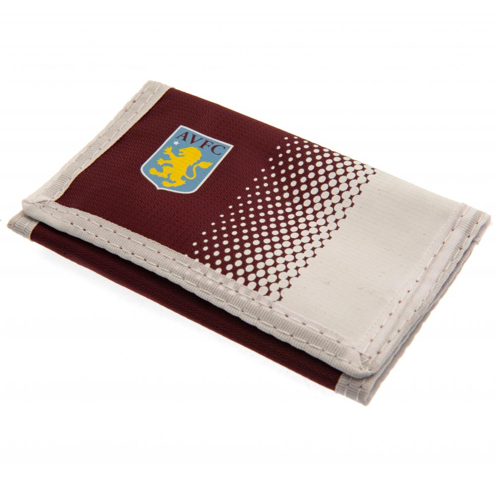 Aston Villa FC Nylon Wallet - Officially licensed merchandise.