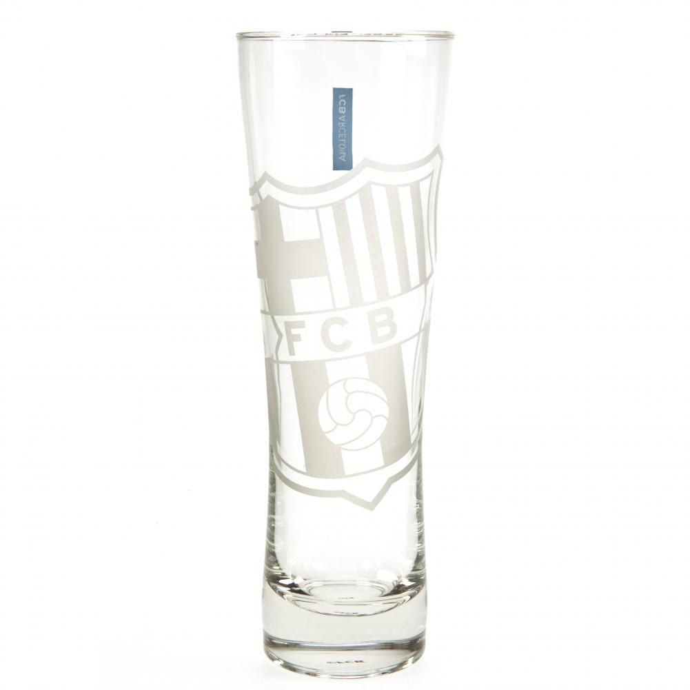 FC Barcelona Tall Beer Glass EC - Officially licensed merchandise.