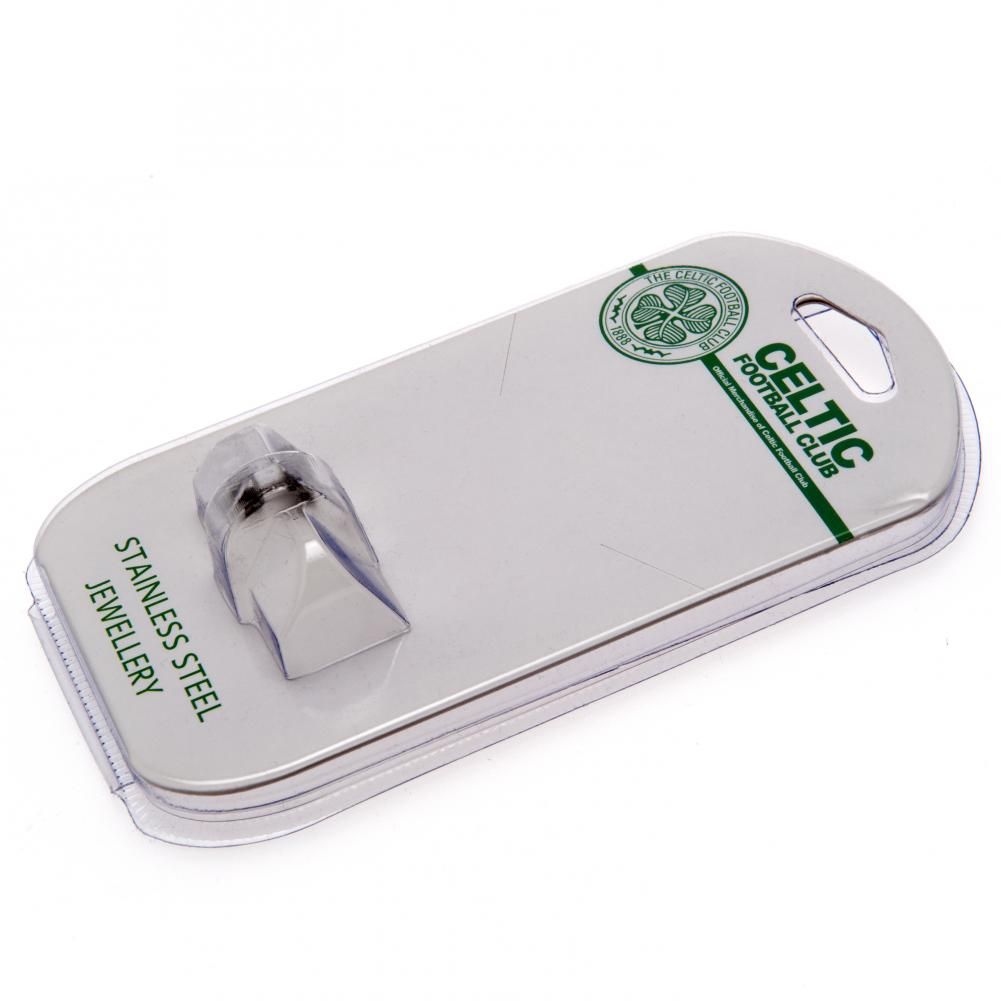 Celtic FC Stainless Steel Stud Earring - Officially licensed merchandise.