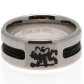 Chelsea FC Black Inlay Ring
