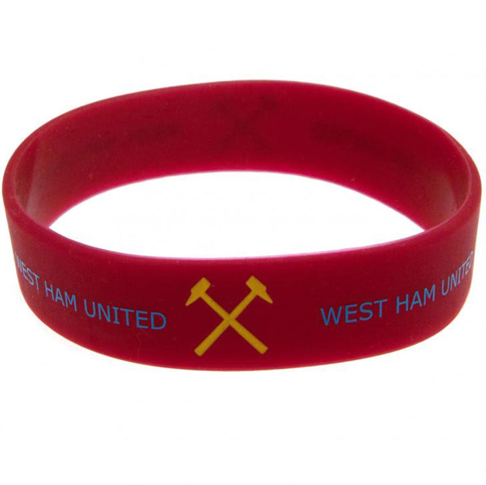 West Ham United FC Silicone Wristband - Wristbands